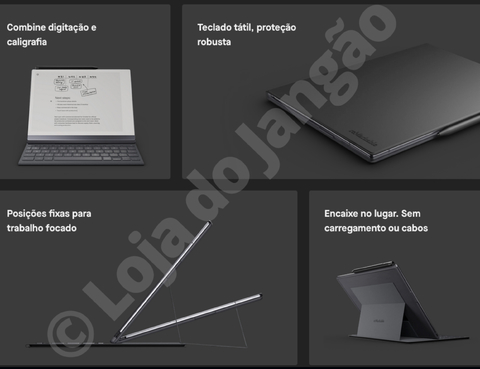 Remarkable TYPE FOLIO , Teclado com Book Folio Integrado na internet