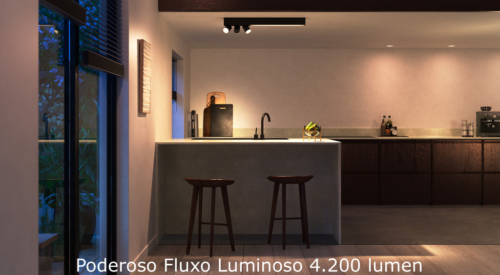 Philips Hue White & Color Ambiance Centris l Smart 4-Spots Ceiling Bar l Luminária de Teto l Ajuste cada Luz Individualmente l Poderoso Fluxo Luminoso 4.200 lumen l Compatível com Alexa, Apple Homekit & Google Assistant | Funciona com Bluetooth e/ou com a Hue Bridge en internet