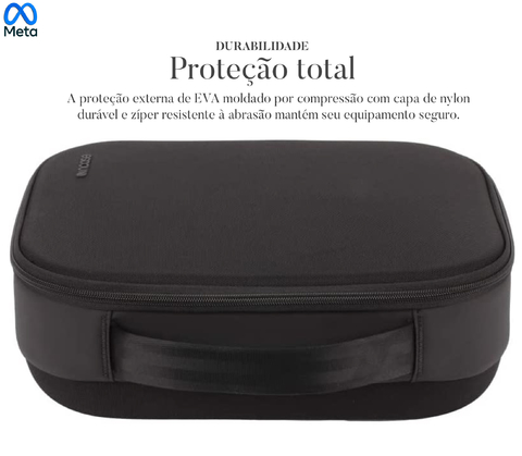 Bolsa Case para o Meta Quest Pro l Incase Carry Case l Proteção total para o headset, controllers e acessórios l Compatível com Meta Quest, Meta Quest 2 e Meta Quest Pro na internet