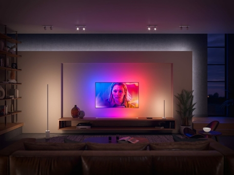 Philips Hue Play Gradient Lightstrip 65" + Hue Light Tube Large + Hue Sync Box TVs de 65" até 70" - Loja do Jangão - InterBros