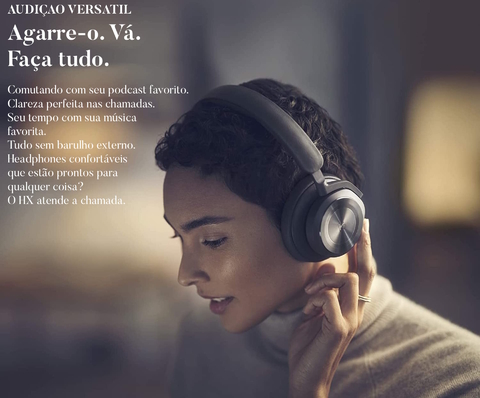 Bang & Olufsen Beosound HX l Over-Ear Headphones l Noise-Canceling Wireless l Cancelamento de ruído ativo adaptativo l Modo de transparência l Até 40 horas de bateria l Até 12 metros de alcance l Escolha a cor - buy online