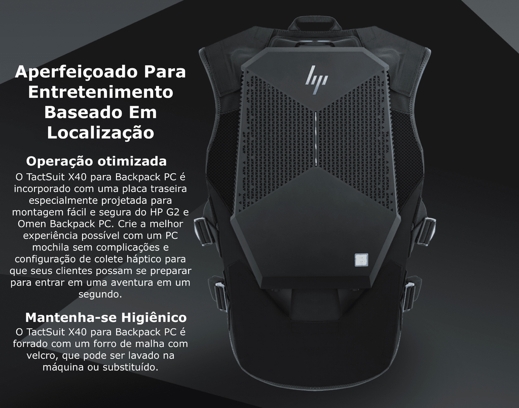 bHaptics Tactsuit l Wearable Haptic Vest , Colete Háptico , Trajes Hápticos de Corpo Inteiro , Compatível com VR PC PS4/5 XBOX en internet