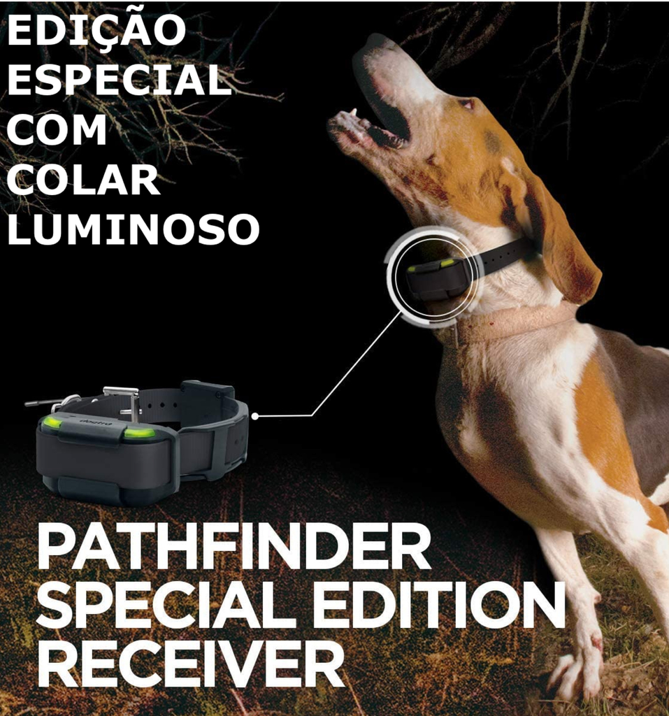 Dogtra Pathfinder SE | E-Collar Series GPS Rastrear e Treinar | Cães Acima de 15 Kgs | Pescoços Acima de 30 cms | Alcance de até 14,5 Kms | Expansível para até 21 cães | A prova d'água | Taxa de GPS de Atualização de 2 segundos | Requer Smartphone | Sem taxa de assinatura | Mapa de satélite gratuito e OFFLINE | Não Requer Sinal de Celular