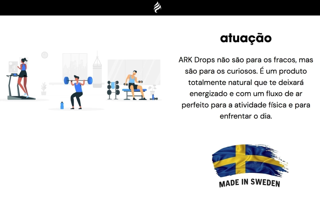 ARK Drops Impulsionador Natural de Desempenho - loja online