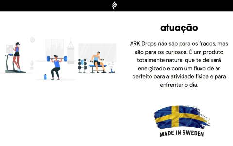 ARK Drops Impulsionador Natural de Desempenho - loja online