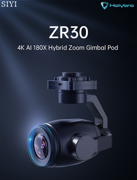 Holybro SIYI ZR30 4K 8MP Ultra HD 180X Hybrid 30X Optical Gimbal Camera Drones Robots UAV UGV USV 31164 en internet