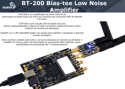 Nuand BT-200 Bias-tee Low Noise Amplifier na internet