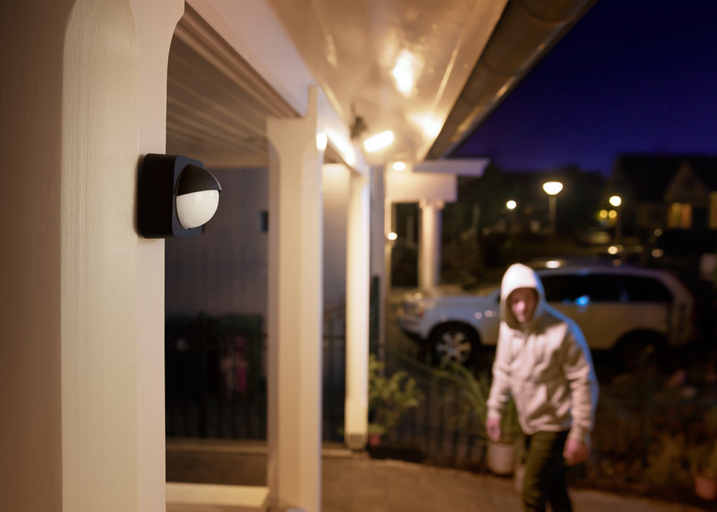 Philips Hue Ludere White Outdoor Security Light | Projetor PAR38 de Segurança | + Sensor de Movimento | Compatível com a Alexa, Apple Homekit & Google Assistant | Requer Hue Bridge - Loja do Jangão - InterBros