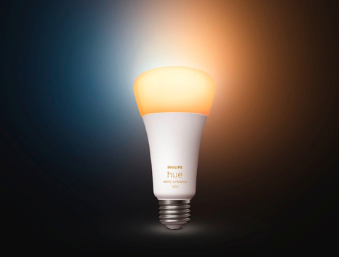 Philips Hue White Ambiance Bluetooth A21 100W 1.600 lumens na internet