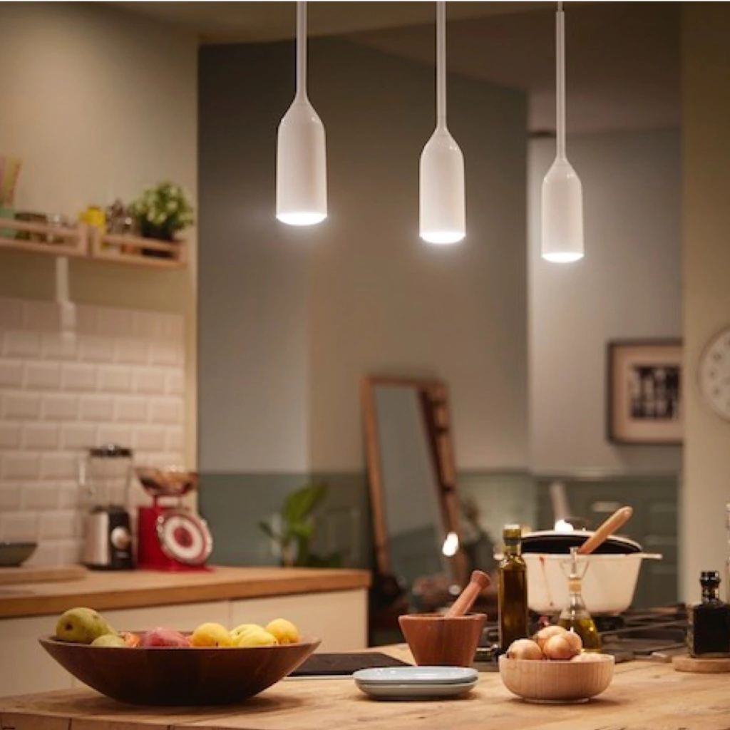 Philips Hue White Ambiance Devote l Smart LED Pendant l Luminária Pendente Inteligente l Copas, Cozinhas e Cabeceira l Compatível com Alexa, Apple Homekit & Google Assistant l Funciona com Bluetooth e/ou com a Hue Bridge en internet