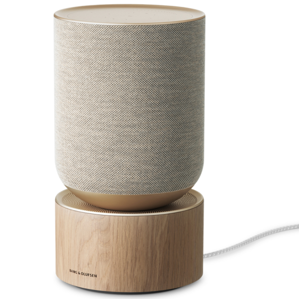 Bang & Olufsen Beosound Balance, OAK , Wireless Smart 360º Speaker, Poderoso Som de 850W , Recomendado para áreas de 10m² até 80m² - Loja do Jangão - InterBros