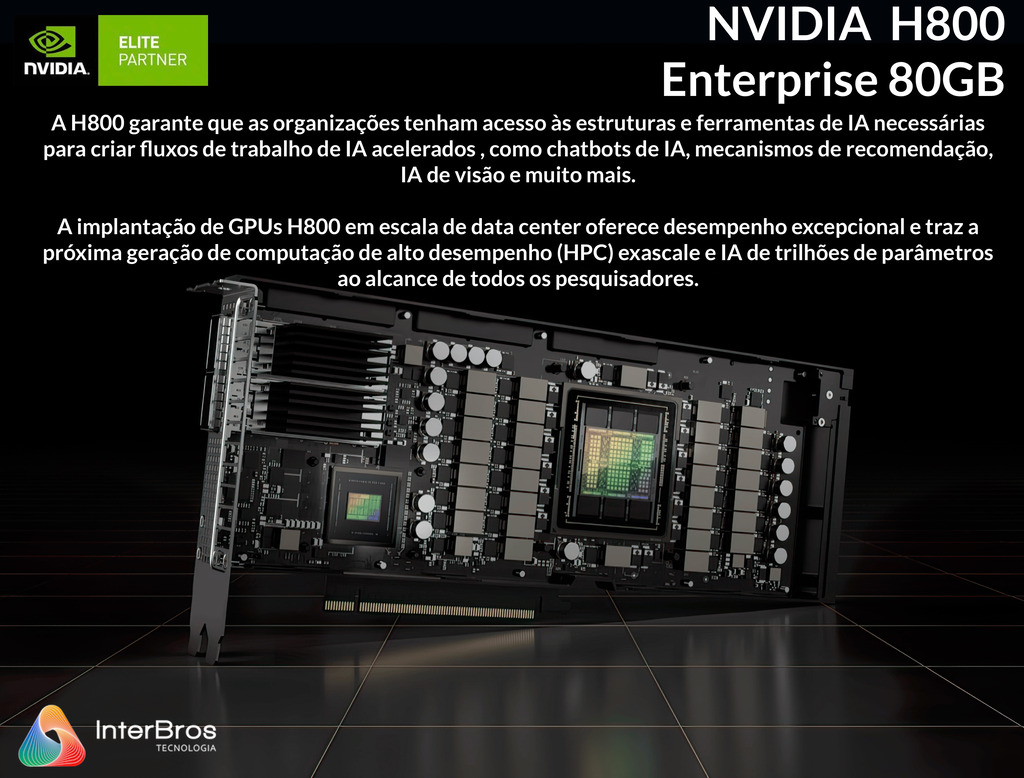 NVIDIA DGX H800 640GB SXM5 2TB - tienda online