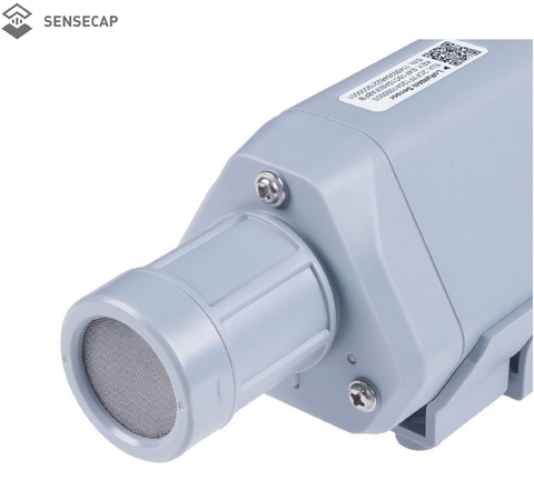 SenseCAP S2103 LoRaWAN CO2 Sensor de Qualidade do Ar, Medidor de CO2, Emissão de Carbono, Temperatura e Umidade Indoor & Outdoor