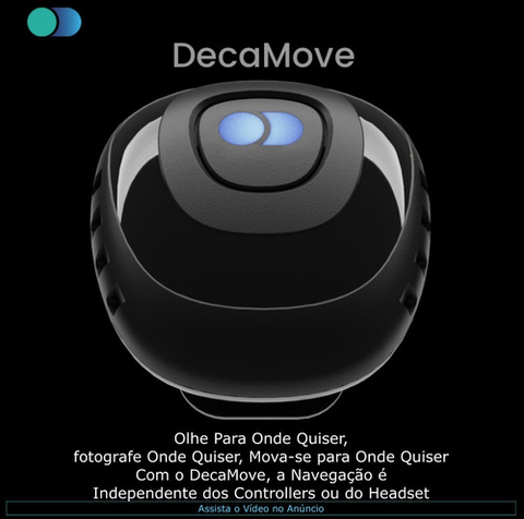 Decamove VR Tracker Quadril l Ficou muito mais fácil manobrar em VR l Liberte a cabeça para olhar ao redor e as mãos para interação - comprar online