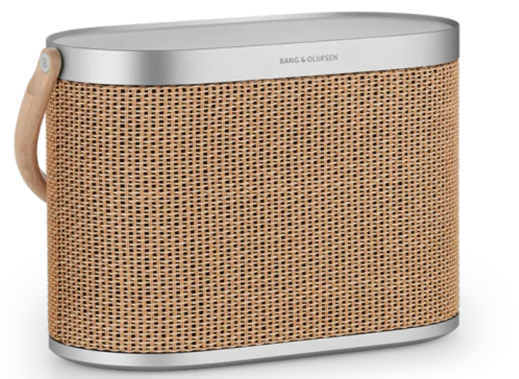 Bang & Olufsen Beosound A5 Powerful Portable Bluetooth Speaker with Wi-Fi Connection, Carry-Strap, Nordic Weave - Loja do Jangão - InterBros