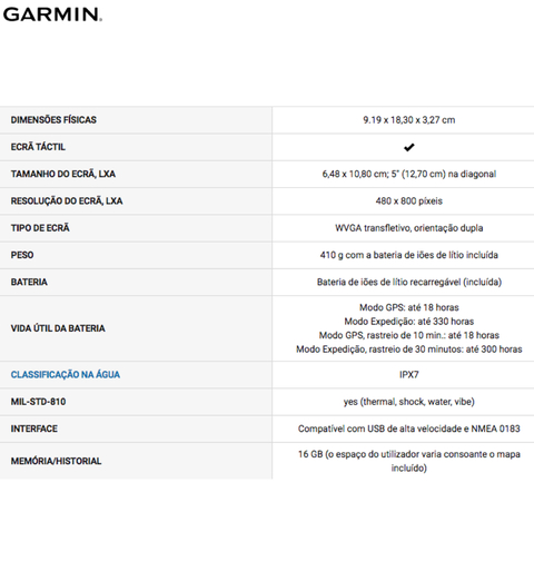 Garmin Montana® 750i | Sistema de Navegação GPS Robusto | À Prova d'água | TouchScreen | Câmera 8MP | WIFI Bluetooth ANT+ | Tecnologia inReach - tienda online