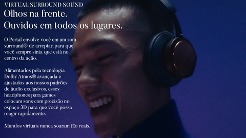 Bang & Olufsen Beoplay Portal l Versão para Xbox Series, Nintendo Switch e Mobile l Elite Gaming Headset l Over-Ear Wireless Headphones l Virtual Surround 3D Sound l Dolby Atmos e ANC Avançados e Ajustados para games l Virtual Boom Arm l Bateria de até 24 horas l Escolha sua Cor - comprar online