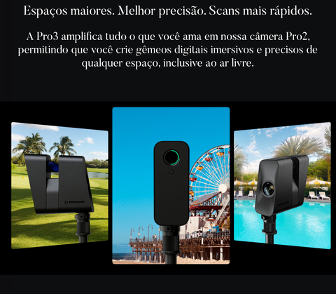 Matterport MC300 Pro3 3D Digital Camera , Lidar Scanner , 134.2 megapixels - (cópia) - tienda online