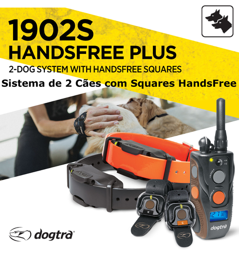 Novo Dogtra 1902S ARC HANDSFREE PLUS | Cães Acima de 16 Kgs | Sistema de ALTO ESTÍMULO para 2 Cães | Sistema com Colar Ergonômico de Treinamento Remoto | Alcance de até 1,2 Kms | A Prova D' Água | Com o Sistema HandsFree Preciso, Intuitivo e Discreto - online store