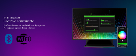 Razer Key Light Chroma l Customizable RGB Light Spectrum l Iluminação de Estúdio Profissional para Streaming l Gravação de Vídeo l Vídeo-Conferência l Controlável pelo PC , Telefone e Tablet l Luz Frontal Interativa l Fluxo Luminoso de 2.800 lumens l Controle WiFi pelo PC ou Telefone l Wi-Fi & Bluetooth l Todos os Tons de Branco e + 16.8 milhões de Cores l Dispositivo IoT l Expansível até 11 luzes l Compatível com Alexa, Apple Homekit & Google Assistant l Monte sua cena para uma transmissão que brilha - Loja do Jangão - InterBros