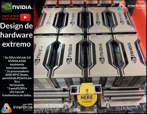 NVIDIA HGX A100 640 GB , 8x A100 80 GB na internet