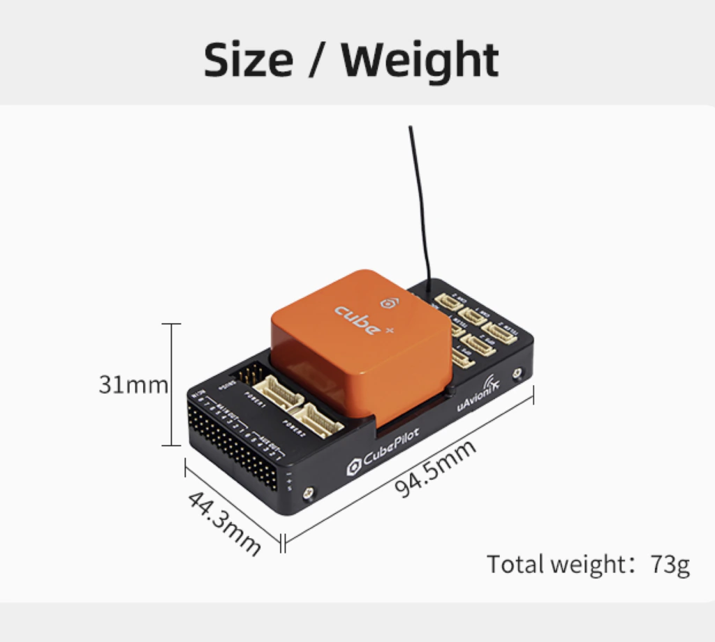 Cube Orange+ Here3+ Combo with ADS-B Carrier Board, GPS , HX4-06057-2022 , HX4-06222 , HX4-06213 - loja online