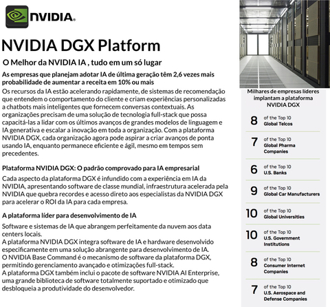 NVIDIA DGX A100 320GB Deep Learning Console en internet