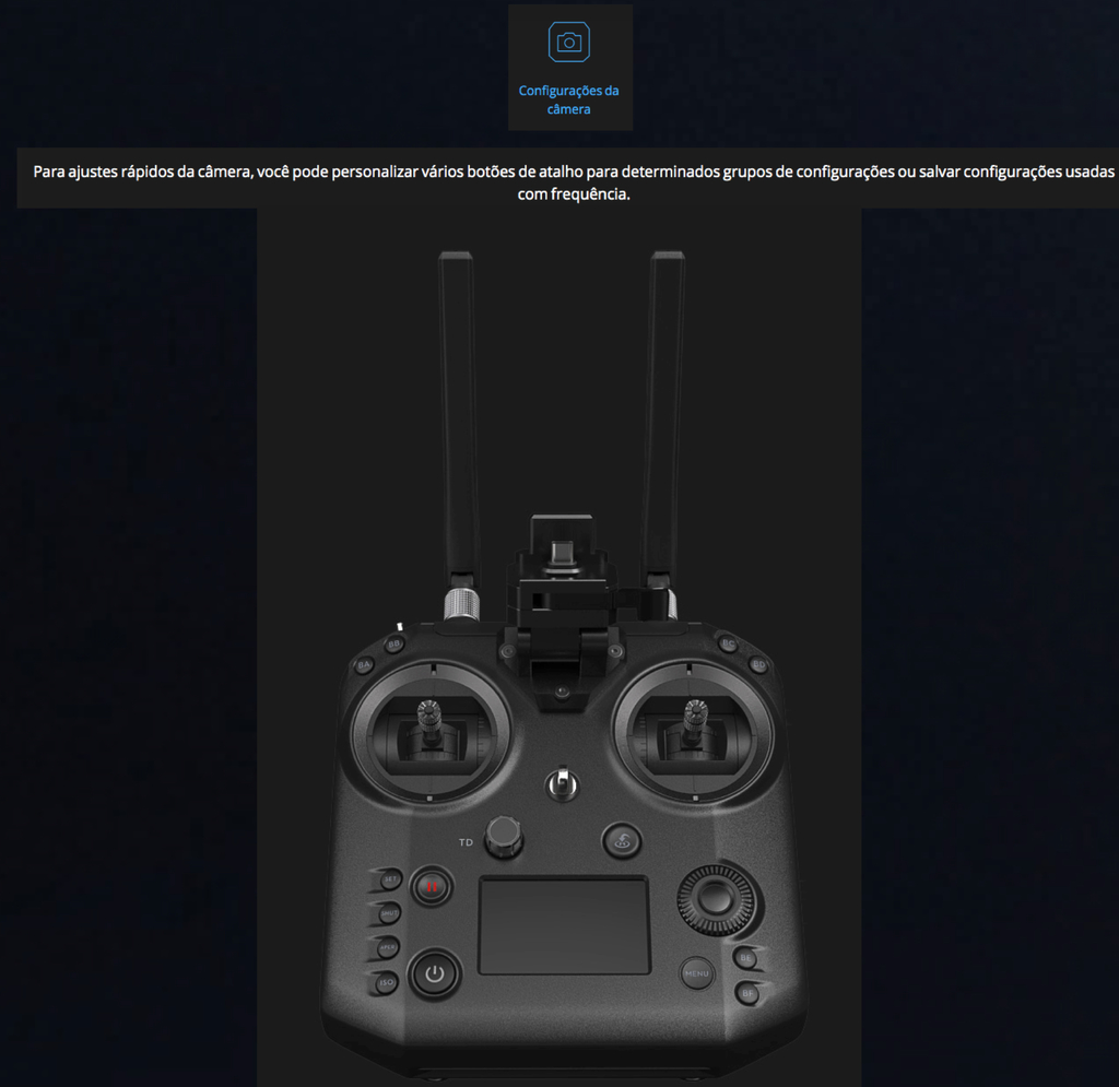 DJI CENDENCE REMOTE CONTROLLER OVERSEAS EDITION l Inspire 2 l Matrice 200 V1 Series - loja online