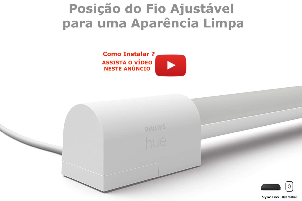 Philips Hue Play Gradient Light Tube Large TVs de 60" e Maiores - loja online