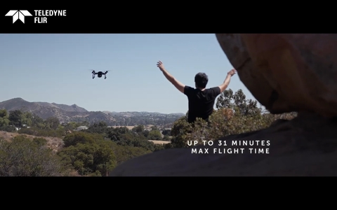 Teledyne FLIR SIRAS Professional Drone With Thermal and Visible Camera Payload