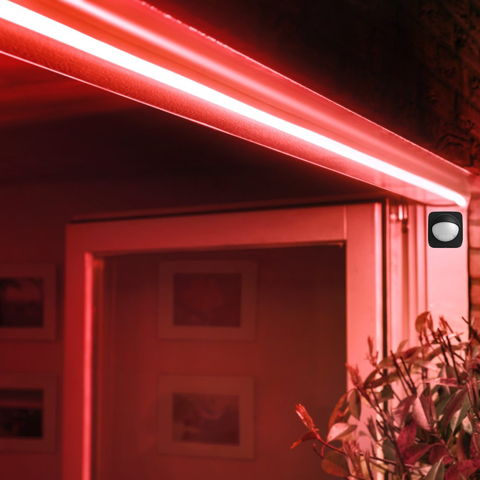 Philips Hue White & Color Ambiance Outdoor Smart LightStrip l Fita de Led Outdoor 2 mts l 2ª Geração l + Sensor de Movimento l Fluxo Luminoso 850 lumen l Compatível com a Alexa, Apple Homekit & Google Assistant | Requer Hue Bridge na internet