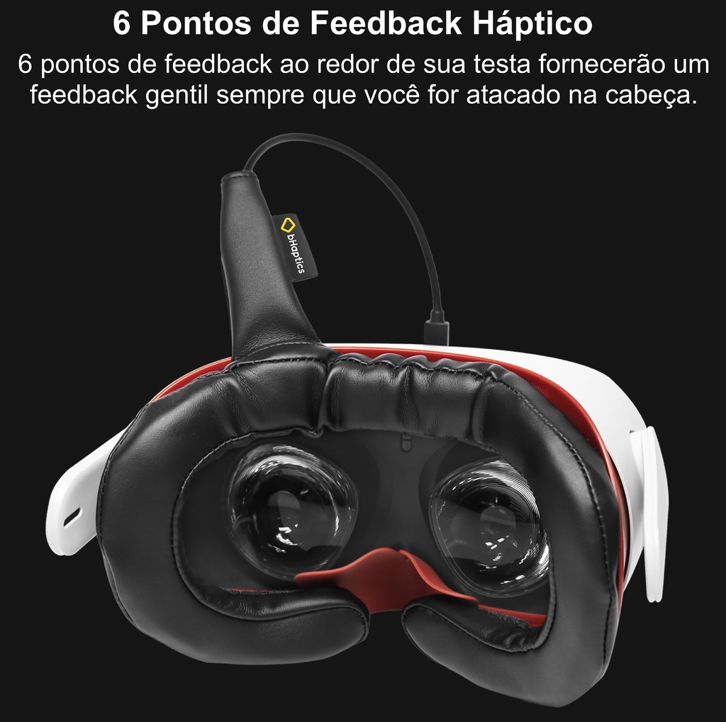 bHaptics Tactsuit l Wearable Haptic Vest , Colete Háptico , Trajes Hápticos de Corpo Inteiro , Compatível com VR PC PS4/5 XBOX - comprar online