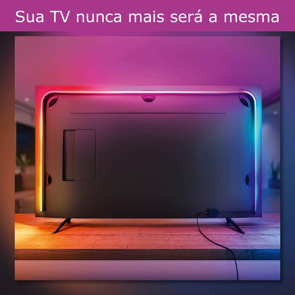 Philips Hue Play Gradient Lightstrip Fita de LED 75" + Hue Light Tube Large + Hue Sync Box TVs Maiores do que 75" - buy online