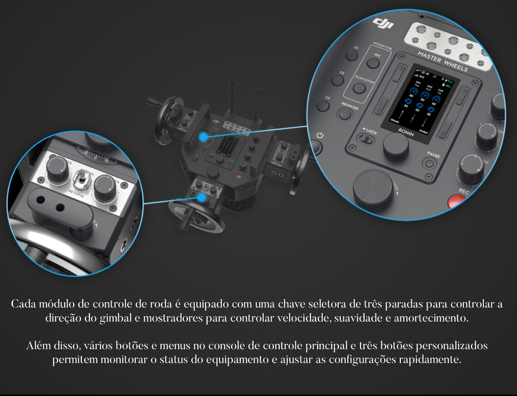 DJI Master Wheels 3-Axis CP.ZM.00000102.01 - tienda online