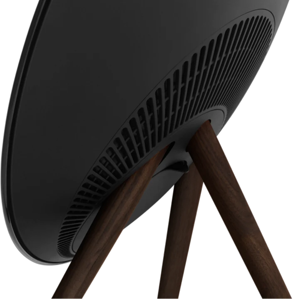 Image of Bang & Olufsen Beoplay A9 , 4ª Geração , Impressionantes até 3.000W , Cor: Black with Walnut Legs