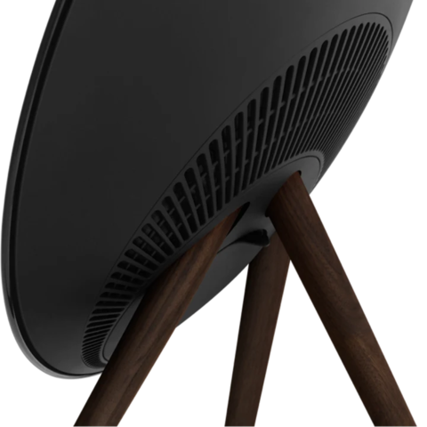 Image of Bang & Olufsen Beoplay A9 , 4ª Geração , Impressionantes até 3.000W , Cor: Black with Walnut Legs