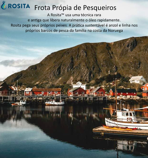 Imagen de Rosita Extra Virgin Cod Liver Oil Softgels, Suplemento Alimentar Premium, Puro Óleo Extra Virgem de Fígado de Bacalhau, Made in Noruega