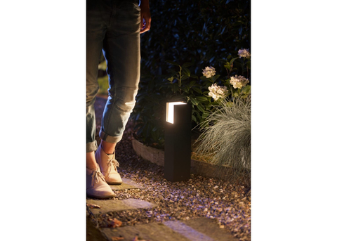 Philips Hue Fuzo Outdoor Pedestal Light | Compatível com a Alexa, Apple Homekit & Google Assistant | Requer Hue Bridge - loja online