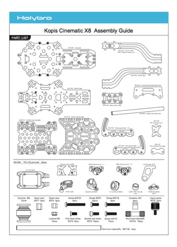 Holybro Kopis Cinematic X8 Frame Kit FPV Racing Drone , Estrutura Totalmente em Fibra de Carbono , 30088 - Loja do Jangão - InterBros