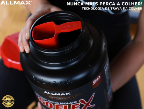 AllMax Nutrition ISOFLEX- 100% PURE WHEY PROTEIN ISOLATE POWDER , O Melhor Whey Protein do Mundo , 2.2 Kgs