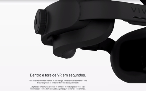 HTC VIVE VR Focus 3 l Standalone Headset with All-in-One VR l 4896 x 2448 Total Resolution | 120° FOV l VIVE Sync l MetaHuman l A nova era da VR empresarial l VIVE Facial Tracker l VIVE Eye Tracker l VIVE Wrist Tracker en internet