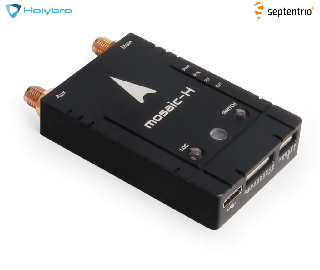 Imagen de Holybro H-RTK Septentrio Mosaic-H High Precision GPS (Dual Antenna Heading) 12051