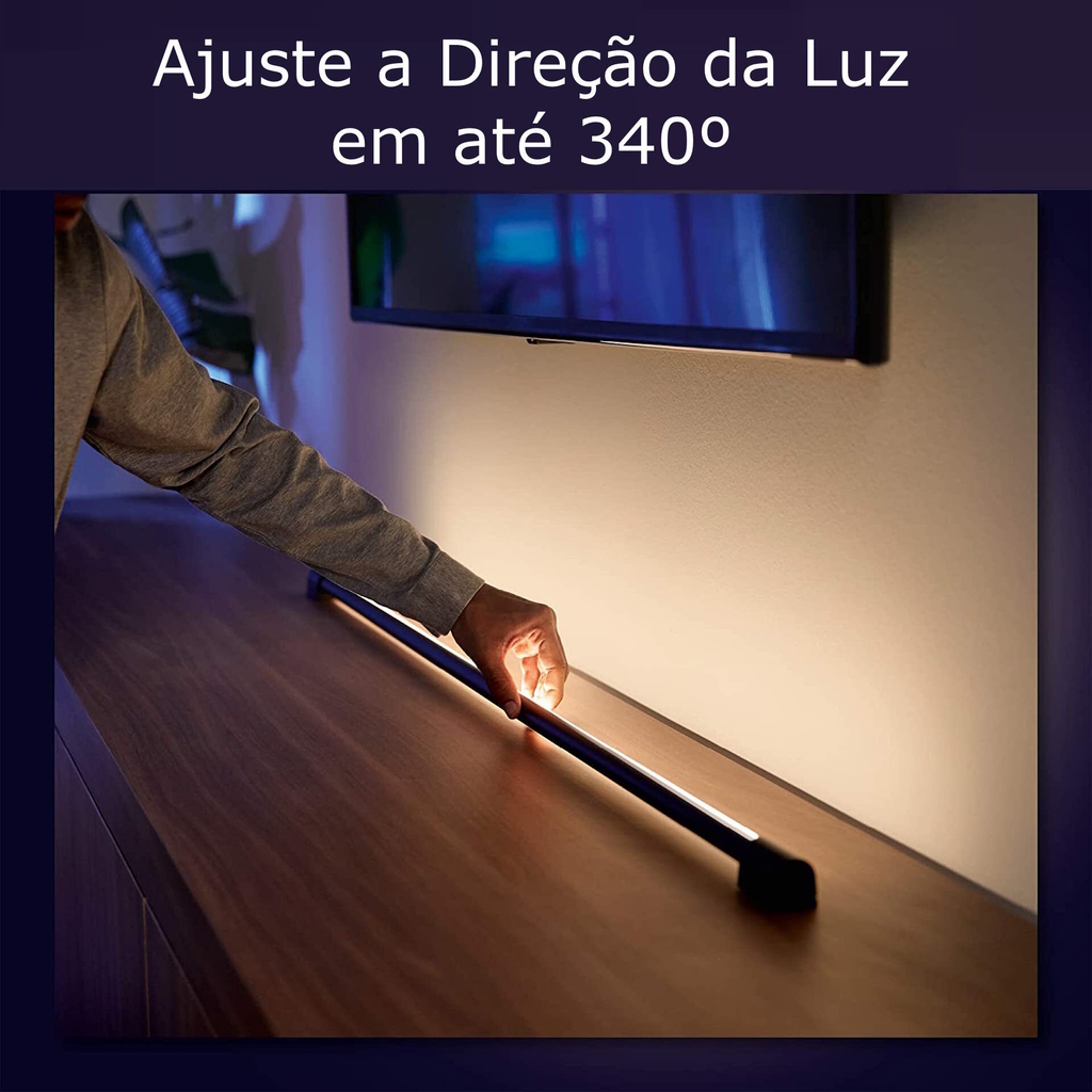 Imagem do Philips Hue Play Gradient Light Tube Compact TVs até 50"