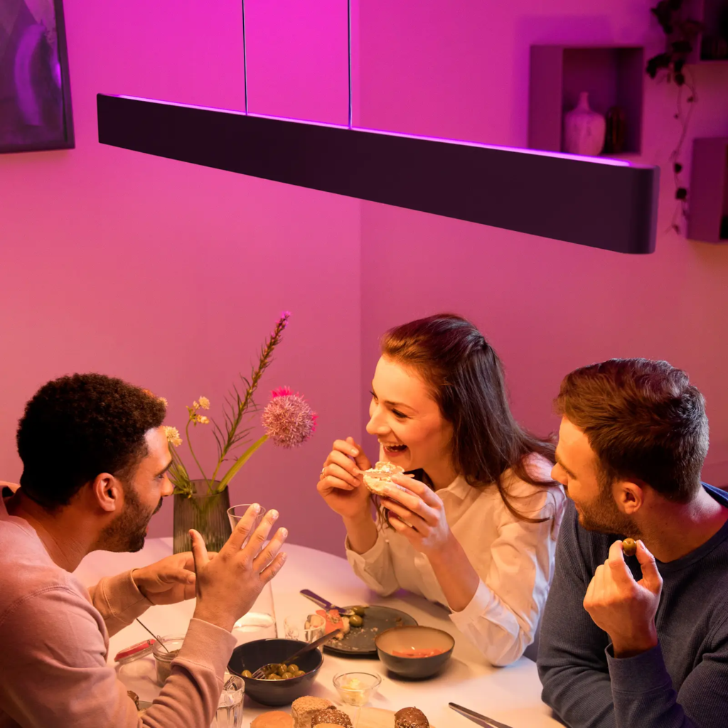 Philips Hue White & Color Ambiance Ensis Pendant Light , Luminária Pendente Inteligente , Bluetooth e WiFi na internet