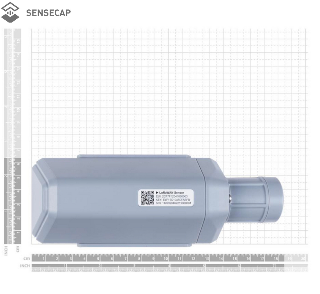 SenseCAP S2103 LoRaWAN CO2 Sensor de Qualidade do Ar, Medidor de CO2, Emissão de Carbono, Temperatura e Umidade Indoor & Outdoor - Loja do Jangão - InterBros