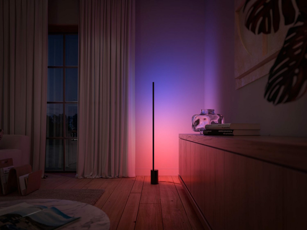 Philips Hue White & Color Ambiance Gradient Signe LED Floor Lamp + LED Table Lamp 2ª Geração - comprar online