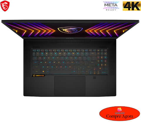 MSI 17.3" GT77 Titan Gaming Laptop l 16 Cores CPU l Meta Universe Ready l Cooler Booster Titan l 1.5 GHz - 4.8 GHz Intel Core i9-12900 HX (12th Gen) l 32GB DDR5 RAM | 1TB NVMe SSD Gen4x4 l 17.3" 4K 3840 x 2160 120 Hz Display l NVIDIA GeForce RTX 3080 Ti (16GB GDDR6) l Win11 Pro l Dominância Total no mundo gamer l O Rei dos eSports l 12UHS-064 - buy online