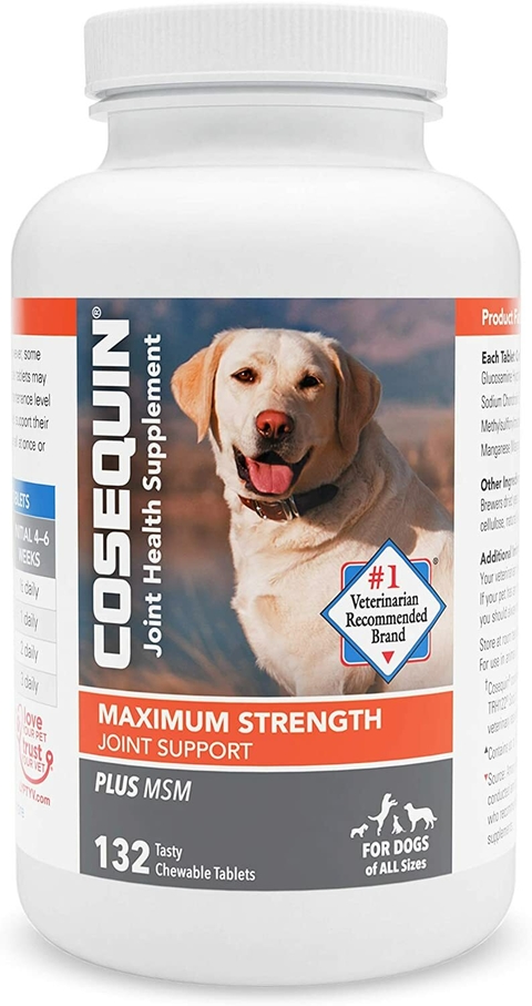 Cosequin Ds Plus Msm Cães 132 Tabletes Mastigáveis