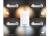Philips Hue White Ambiance Adore Bathroom l Bluetooth l Smart Ceiling Light 2 Spots l Luminária Spot de Parede para Banheiros l Funciona com Bluetooth e/ou com a Hue Bridge - comprar online