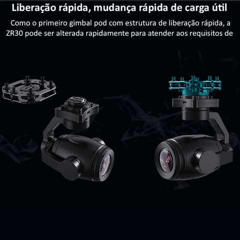 Holybro SIYI ZR30 4K 8MP Ultra HD 180X Hybrid 30X Optical Gimbal Camera Drones Robots UAV UGV USV 31164